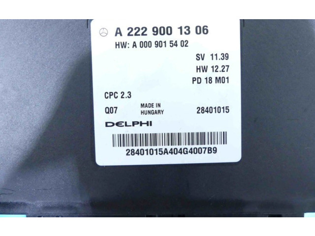 Блок управления коробкой передач A2229001306, IMPRK1301446   Mercedes-Benz GLC X253 C253