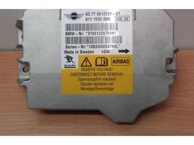 Блок подушек безопасности 65.77 Mini Cooper Countryman R60