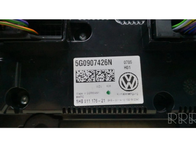 Блок управления климат-контролем 5G0907426N   Volkswagen Golf VII