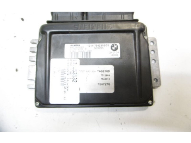 Блок управления двигателем ECU 1214-7542310-0, 1214-7542310-0 Mini One - Cooper R50 - 53