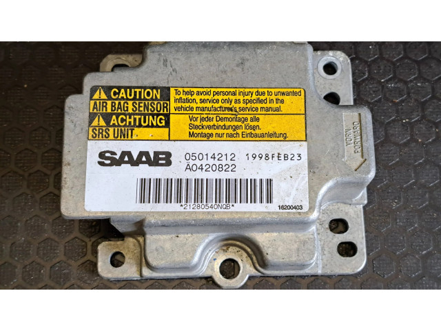 Блок подушек безопасности A0420822, 05014212 Saab 9-5