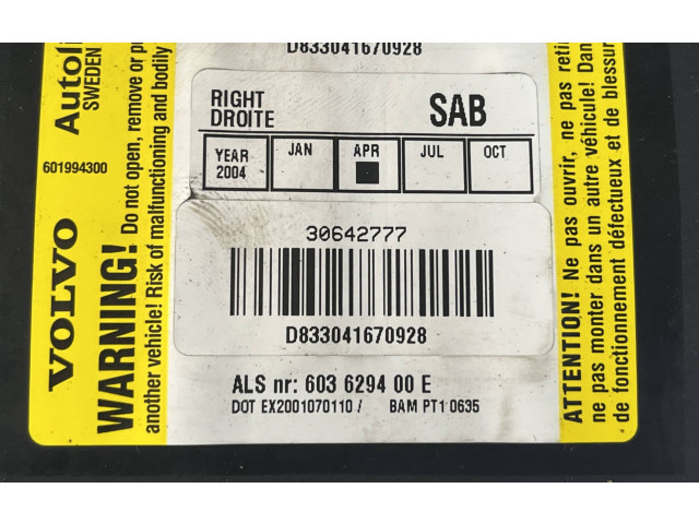 Подушка безопасности в сиденье 30642777   Volvo XC90