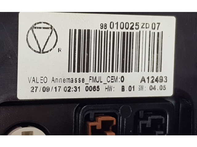 Дисплей 98010025ZD, 98010025ZD Citroen C4 Cactus