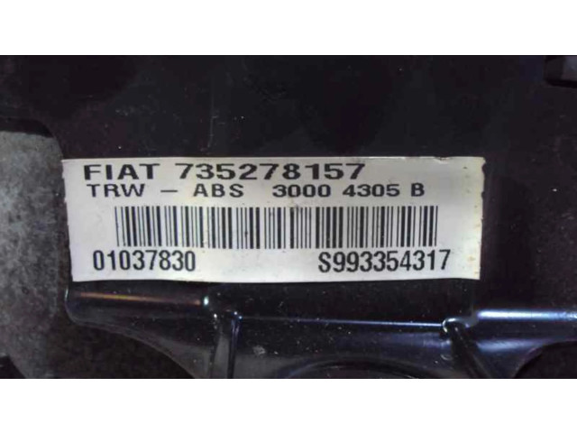 Подушка безопасности водителя 735278157, 30004305B   Fiat Punto Evo