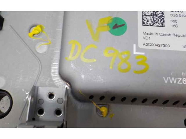 Экран дисплея вверх 3G0919605D, 3G0919605D Volkswagen Golf SportWagen