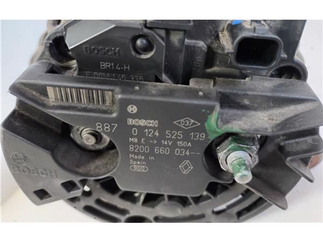 Генератор 8200660034, 0124525139 Renault Kangoo II