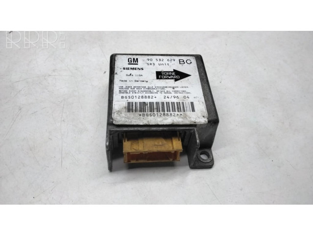 Блок подушек безопасности 90532629   Opel Tigra A