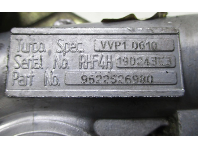 Turbodmychadlo Турбина 9622526980 Citroen Berlingo