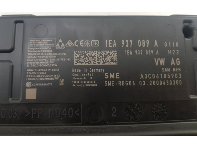 Блок управления 1EA937089A, 1EA937089A Volkswagen ID.3