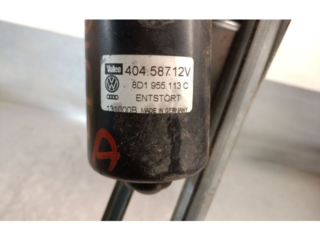 Двигатель стеклоочистителей 8D1955113C, 8D1955113B Audi A4 S4 B6 8E 8H 2001 - 2005 года