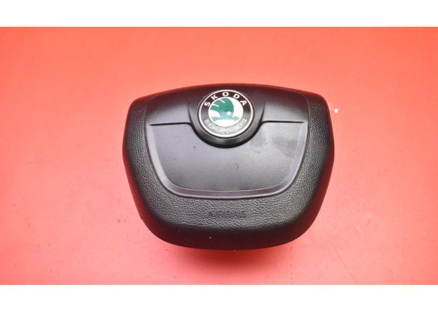 Подушка безопасности водителя 61607480L, 61607480L Skoda Fabia Mk2 (5J)