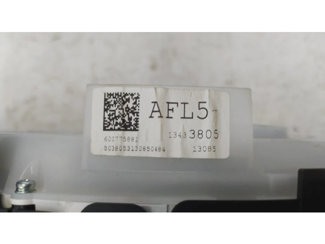 Přístrojová deska Opel Zafira C 2012 13433805, 600775881