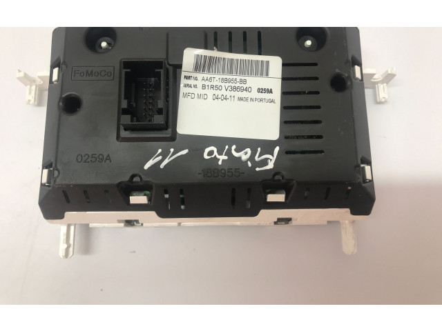 Дисплей AA6T18B955BB, B1R50V386940 Ford Fiesta