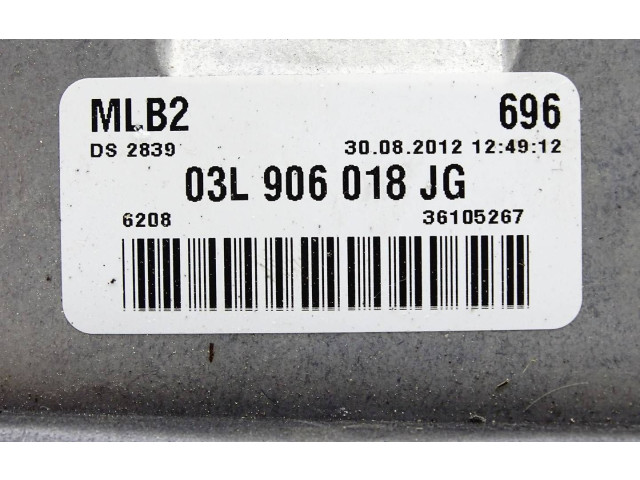 Блок управления двигателя 03L906018JG, 36105267   Audi A5 Sportback 8TA