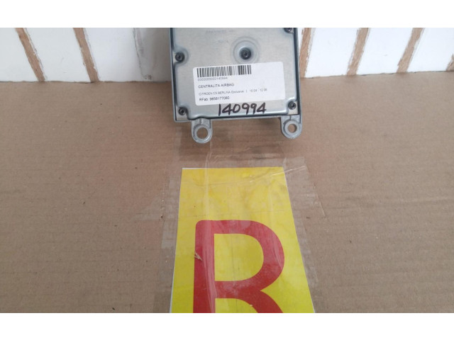 Блок подушек безопасности 9658177080 Citroen Berlingo