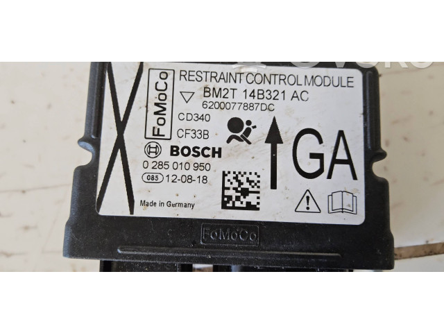 Блок подушек безопасности BM2T14B321AC, 0285010950   Ford S-MAX