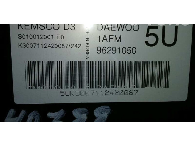 Řídící jednotka 96291050, S010012001 Daewoo Matiz 2001