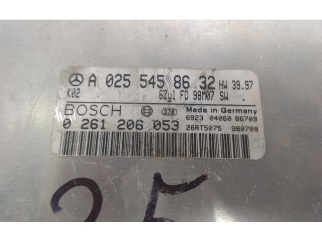 Řídící jednotka A0255458632, 0261206053 Mercedes-Benz ML W163 2003
