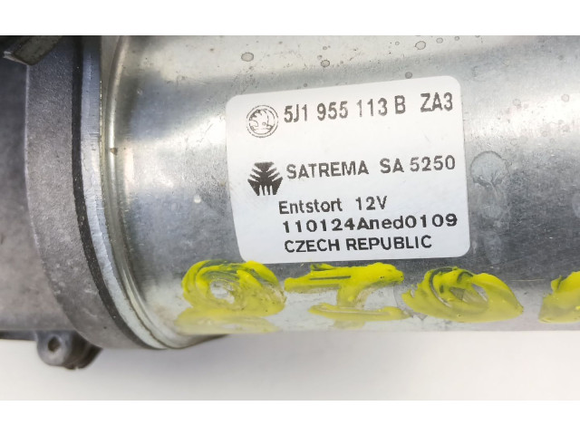 Моторчик дворников 5J1955113B Skoda Fabia Mk2 (5J)
