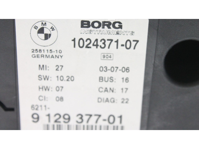 Панель приборов 912937701 BMW Z4 E85 E86