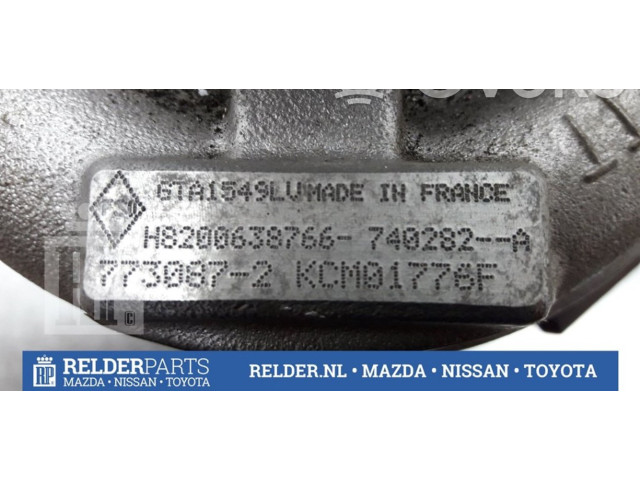  Турбина Nissan X-Trail T31  H8200638766, 740282A   для двигателя M9R      