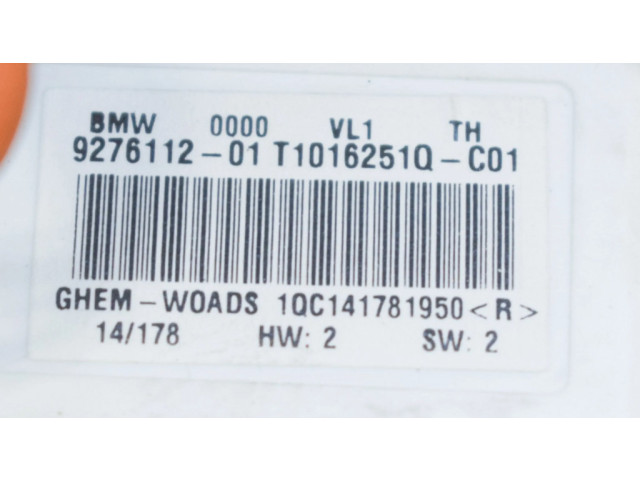 Вентилятор печки 01T1016251Q, T967354 BMW 1 F20 F21