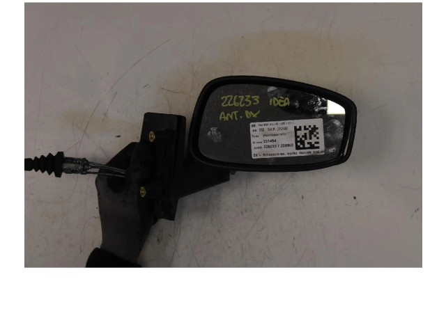 Зеркало электрическое Fiat Idea - года