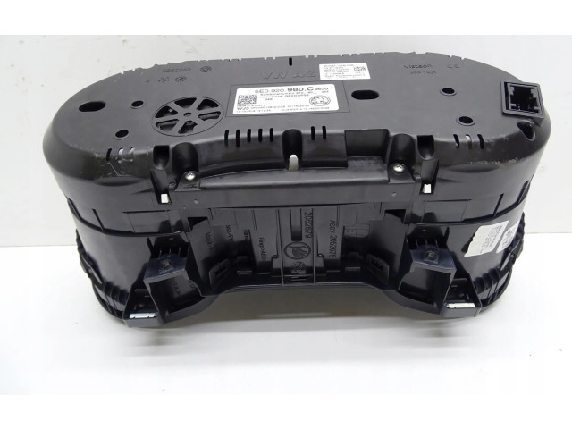 Панель приборов 5E0920980C Skoda Octavia Mk3 (5E)