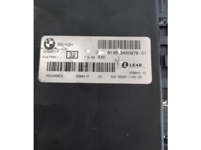 Блок комфорта 61353450979, 61353450979 Mini One - Cooper Coupe R56