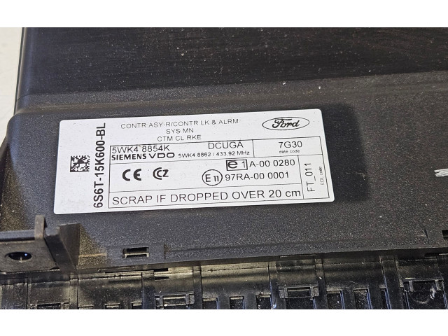 Блок комфорта 6S6T15K600BL Ford Fiesta