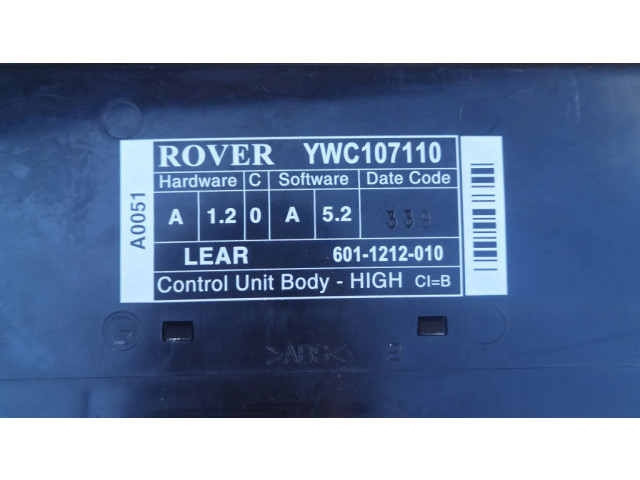 Блок комфорта YWC107110, 6011212010 Rover 75