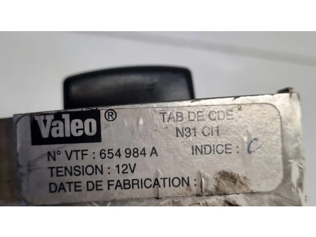 Блок управления климат-контролем 654984A   Citroen Berlingo