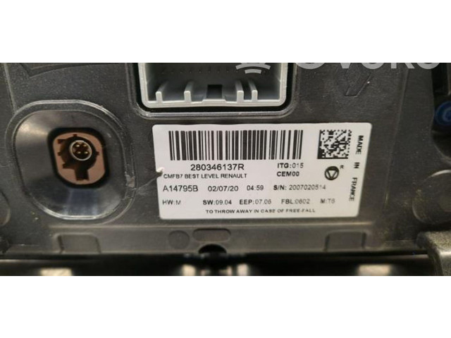 Дисплей    280346137R   Renault Clio V