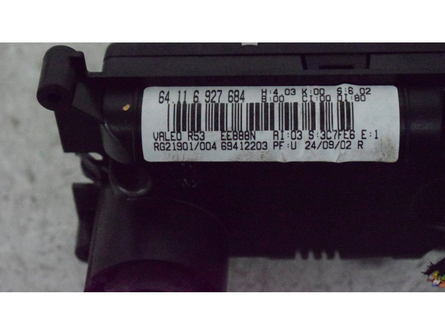 Блок управления климат-контролем Mini One Cooper R50 53