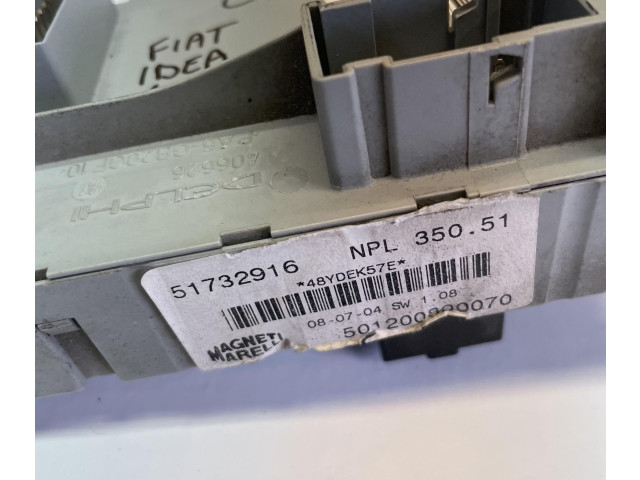 Блок предохранителей 51732919, 51732919 Fiat Idea