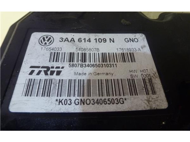Jednotka ABS 3AA614109N, 3AA614109N Volkswagen PASSAT 2011
