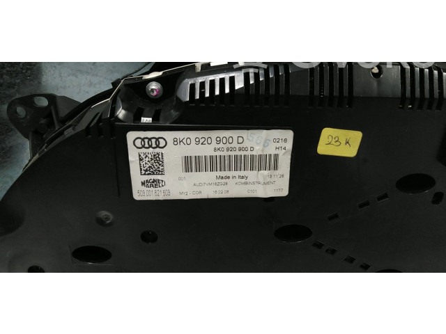 Přístrojová deska  Audi A4 S4 B8 8K 2008 8K0920900D, 8K0920900DX  