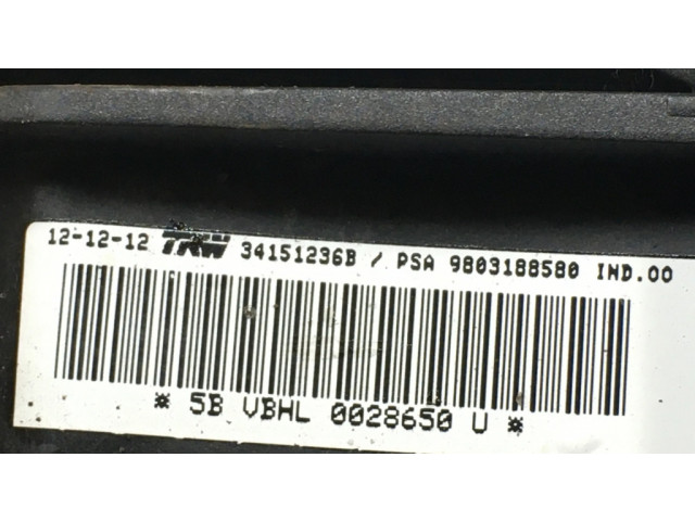 Подушка безопасности пассажира 05890P10035, 34151236B   Peugeot 5008