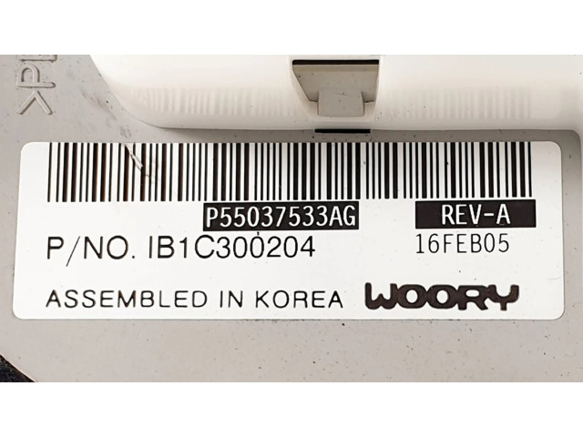 Блок управления климат-контролем P55037533AG, IB1C300204   Jeep Cherokee III KJ