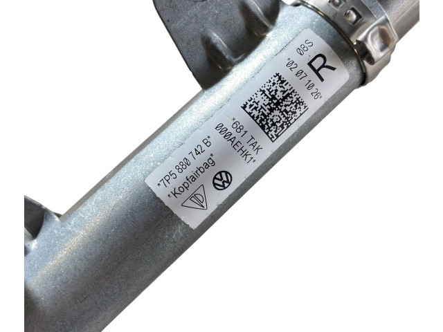 Надувная подушка для крыши 7P5880742, 7P5880742B Porsche Cayenne (92A) 2011 - 2017 года