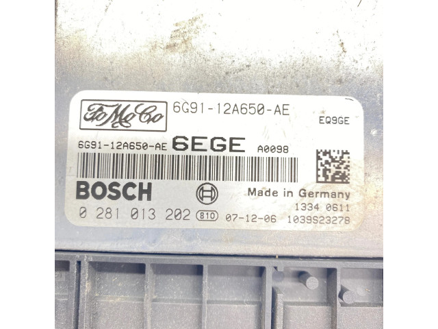 Řídící jednotka 6G9112A650AE, 0281013202 Land Rover Freelander 2 - LR2 2008