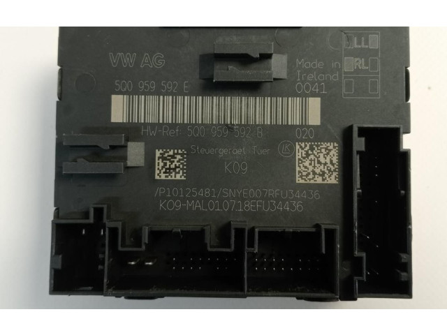 Řídící jednotka 5Q0959592E   Volkswagen Tiguan 2018