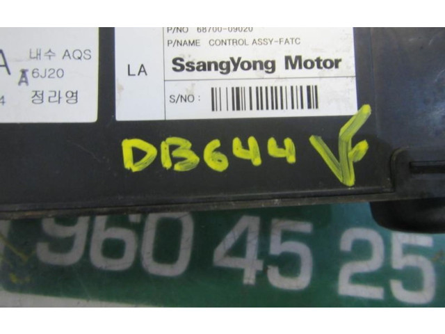 Блок управления климат-контролем SsangYong Kyron