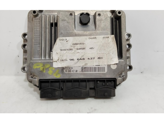 Блок управления двигателем Блок управления 9664843780 Citroen C4 I