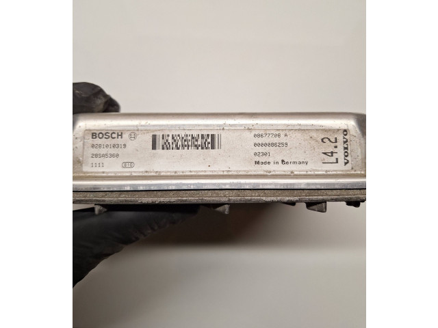 Блок управления двигателя 08677708A, 0281010319 Volvo V70