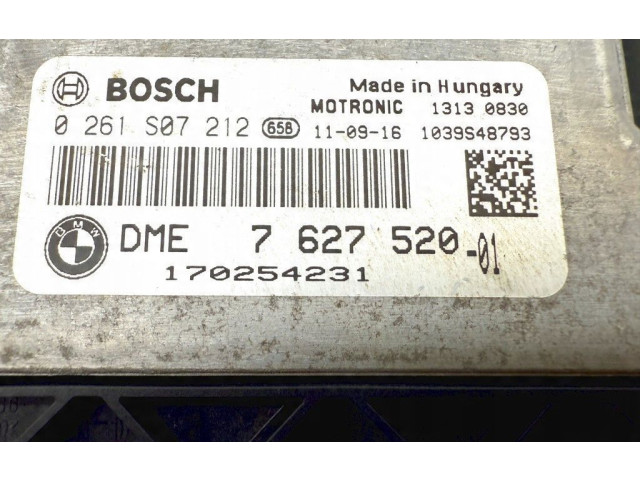 Řídící jednotka 7627520, 0261S07212 Mini One - Cooper Coupe R56 2011