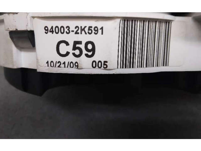 Přístrojová deska KIA Soul 2010 940032K591