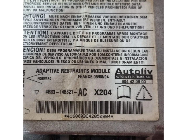 Блок подушек безопасности 4R8314B321AC, 4R8314B321 Jaguar S-Type