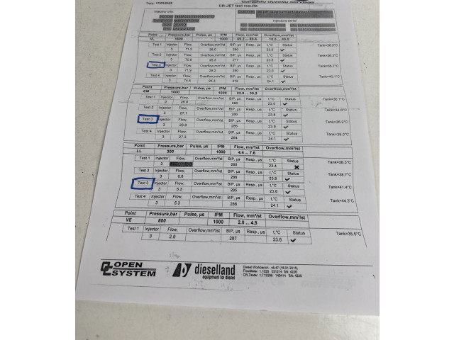 Жиклер (жиклеры) (форсунка (форсунки) 1465A323, 09U05204 Mitsubishi Outlander для двигателя 4N14
