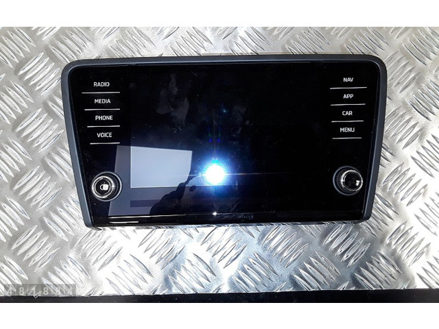 Экран/ дисплей / маленький экран 5E0919605M Skoda Octavia Mk4